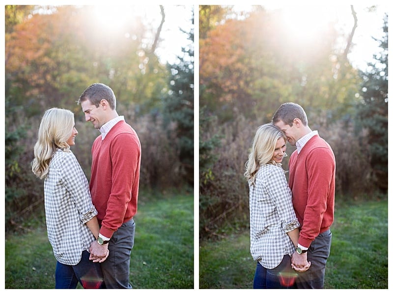 stunning allerton park engagement