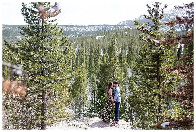 Rocky Mountain National Park Engagement, Ebby L Photography Photos
