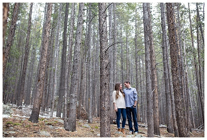 Rocky Mountain National Park Engagement, Ebby L Photography Photos