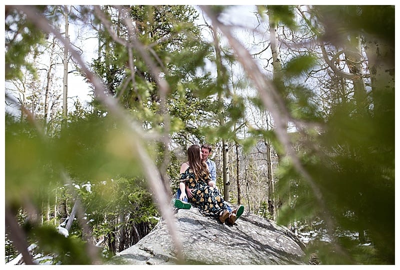 Rocky Mountain National Park Engagement, Ebby L Photography Photos
