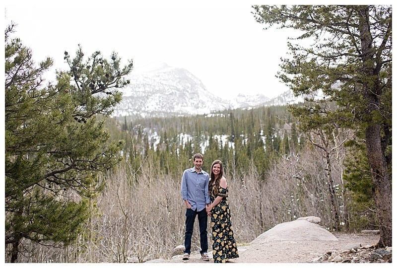 Rocky Mountain National Park Engagement, Ebby L Photography Photos