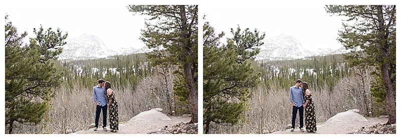 Rocky Mountain National Park Engagement, Ebby L Photography Photos