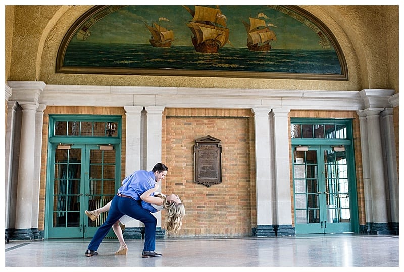 Columbus Park Refractory Engagement Ebby L Photography Photos
