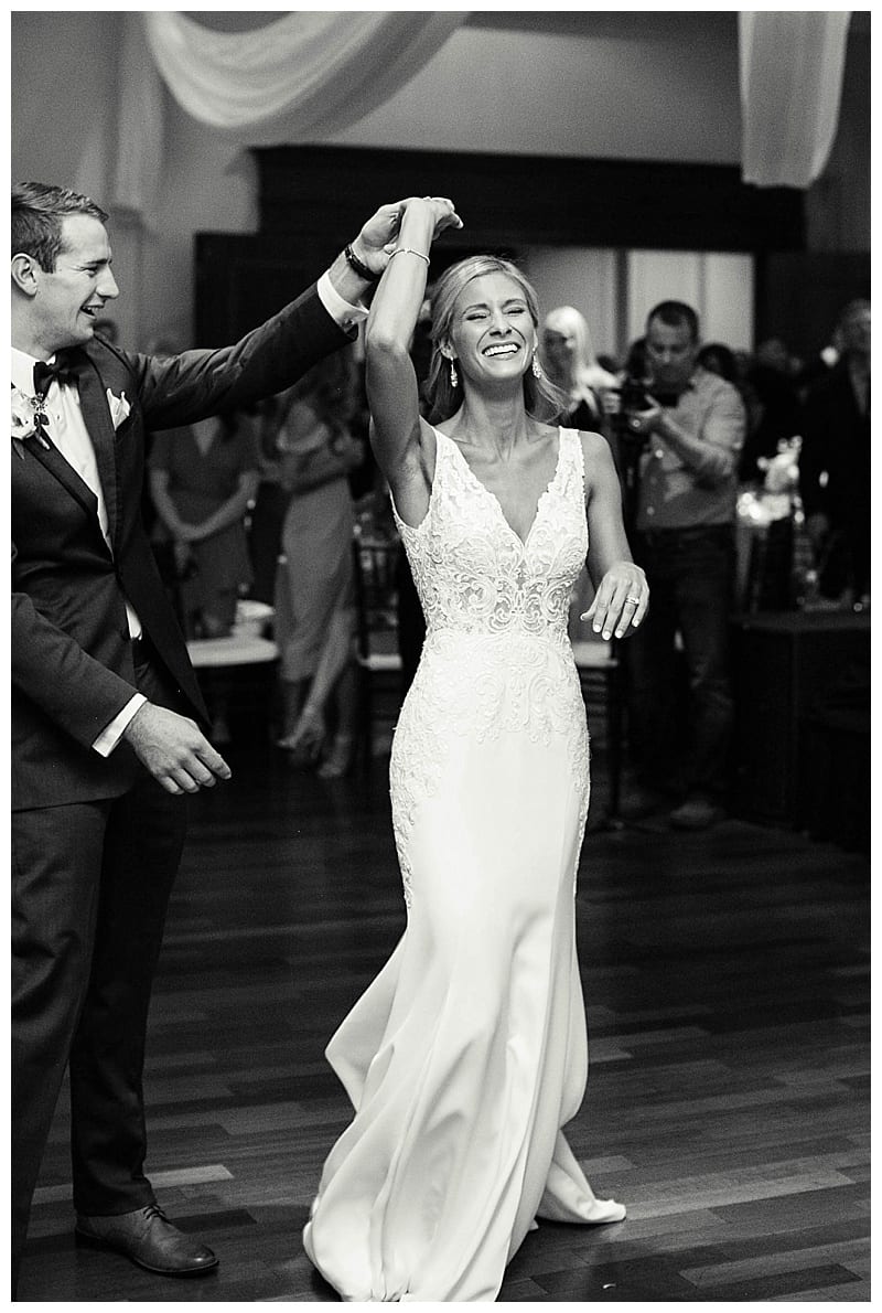 Timeless Champaign Country Club Wedding