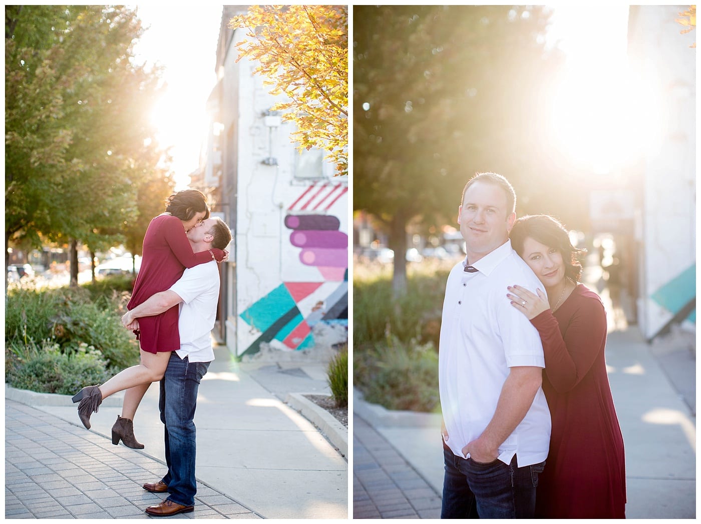 Uptown Bloomington Engagement