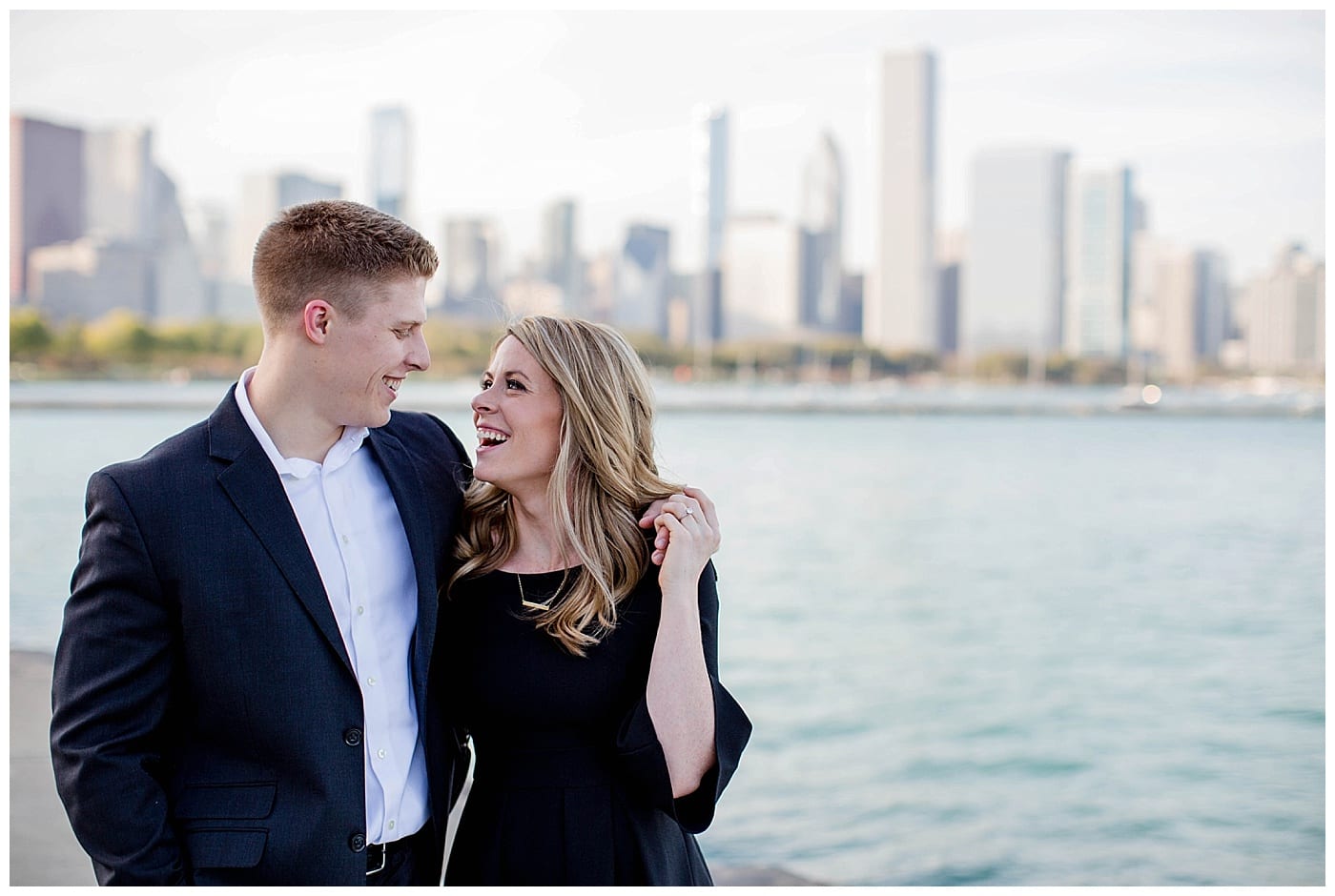 Classic Downtown Chicago Engagement Ebby L Photography Photos
