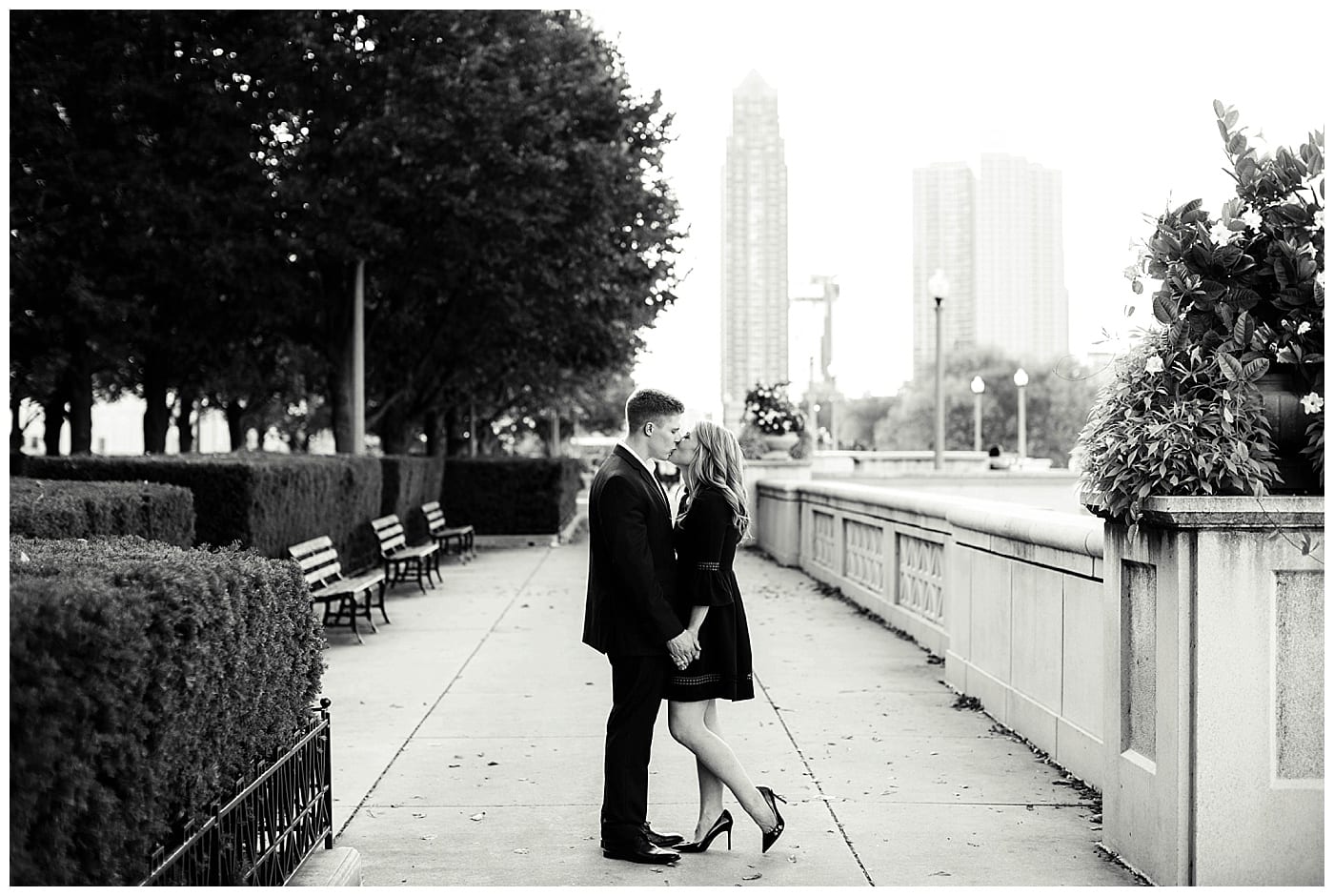 Classic Downtown Chicago Engagement Ebby L Photography Photos