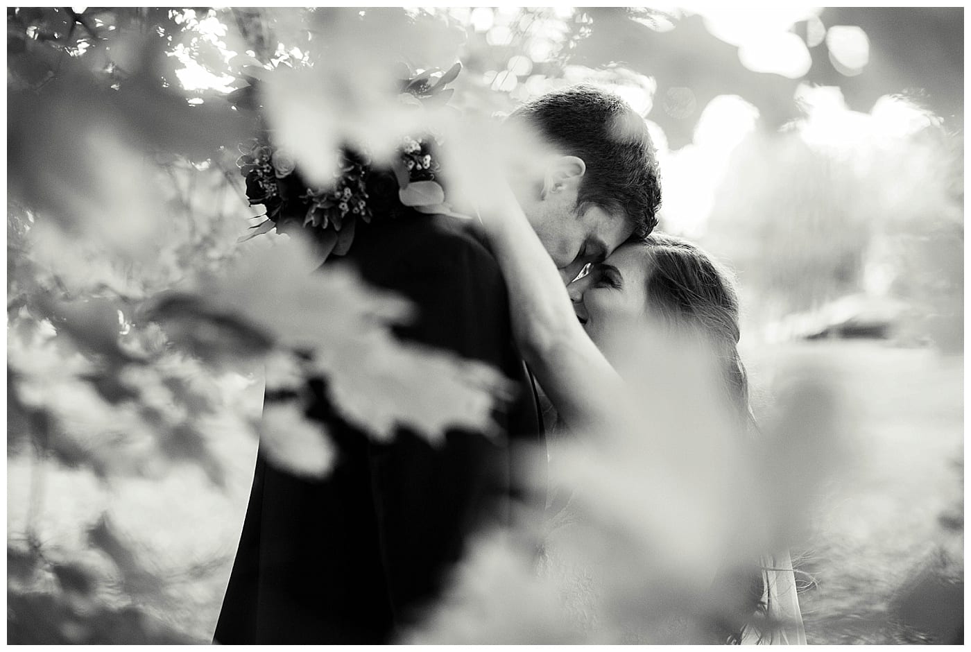Fall wedding at wesley united methodist church
