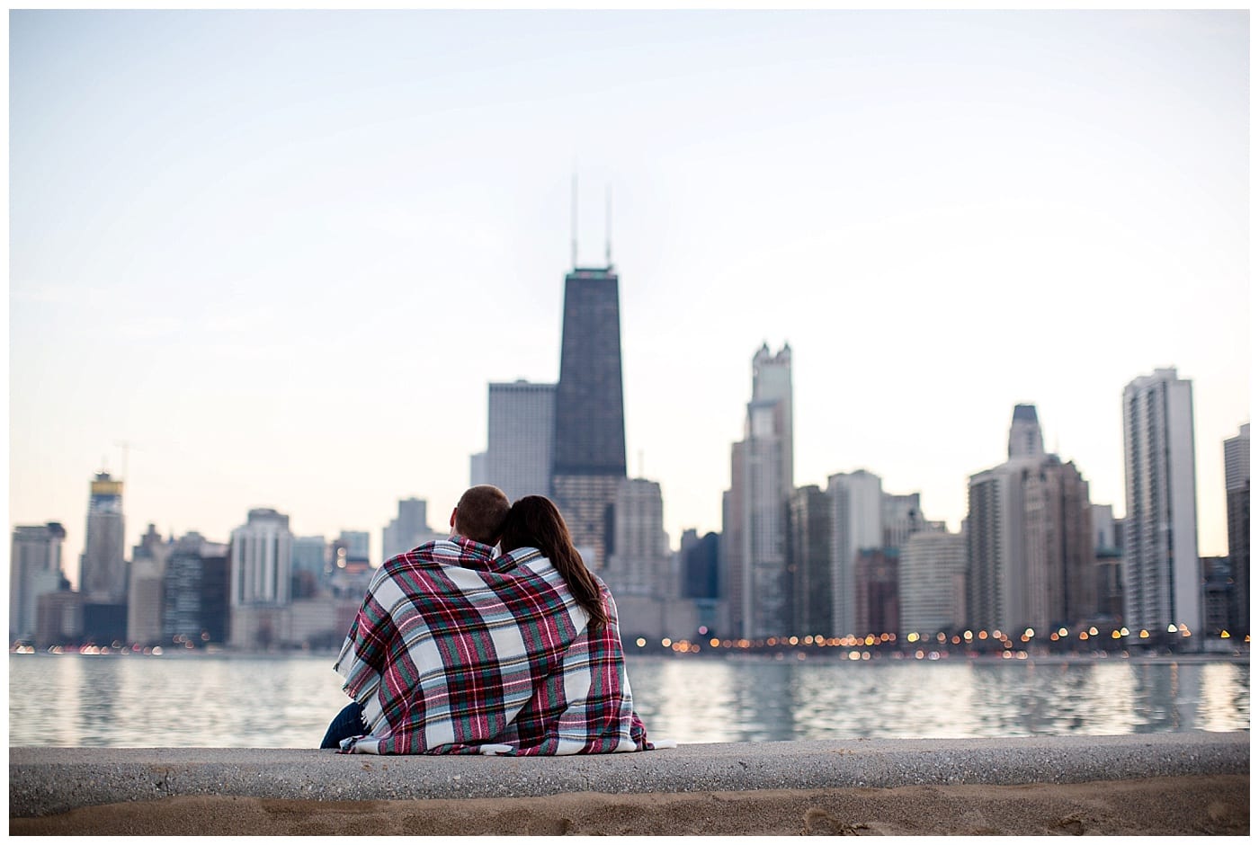 Chicago Winter Engagement Ebby L Photography Photos