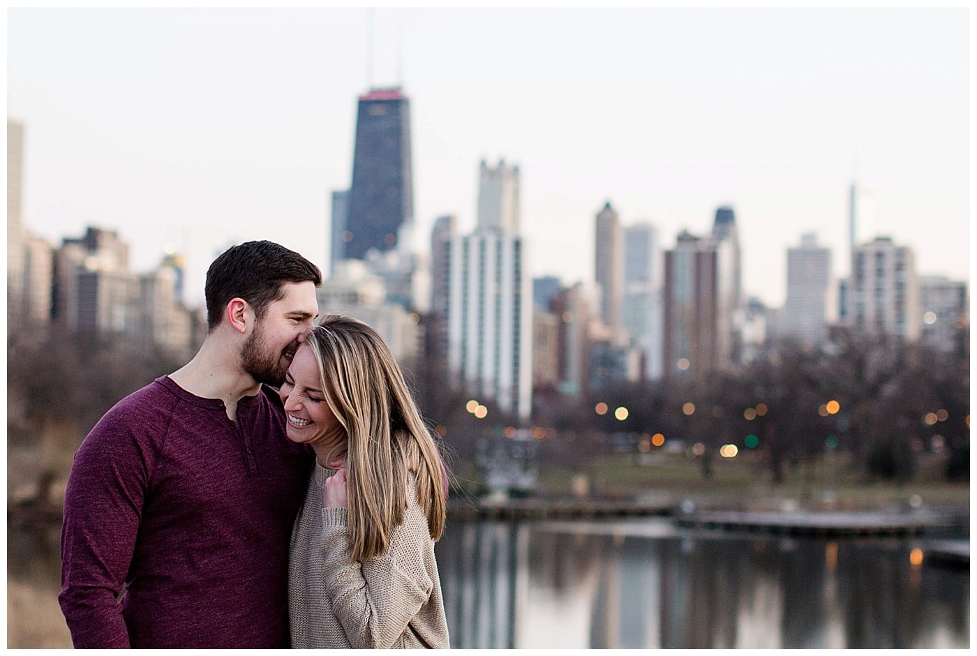 Chicago City Engagement Ebby L Photography Photos