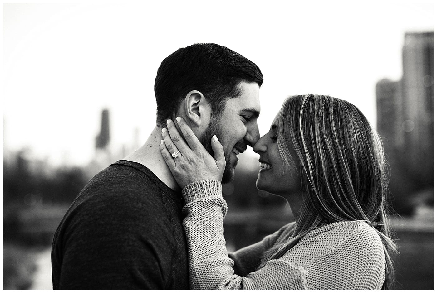 Chicago City Engagement Ebby L Photography Photos