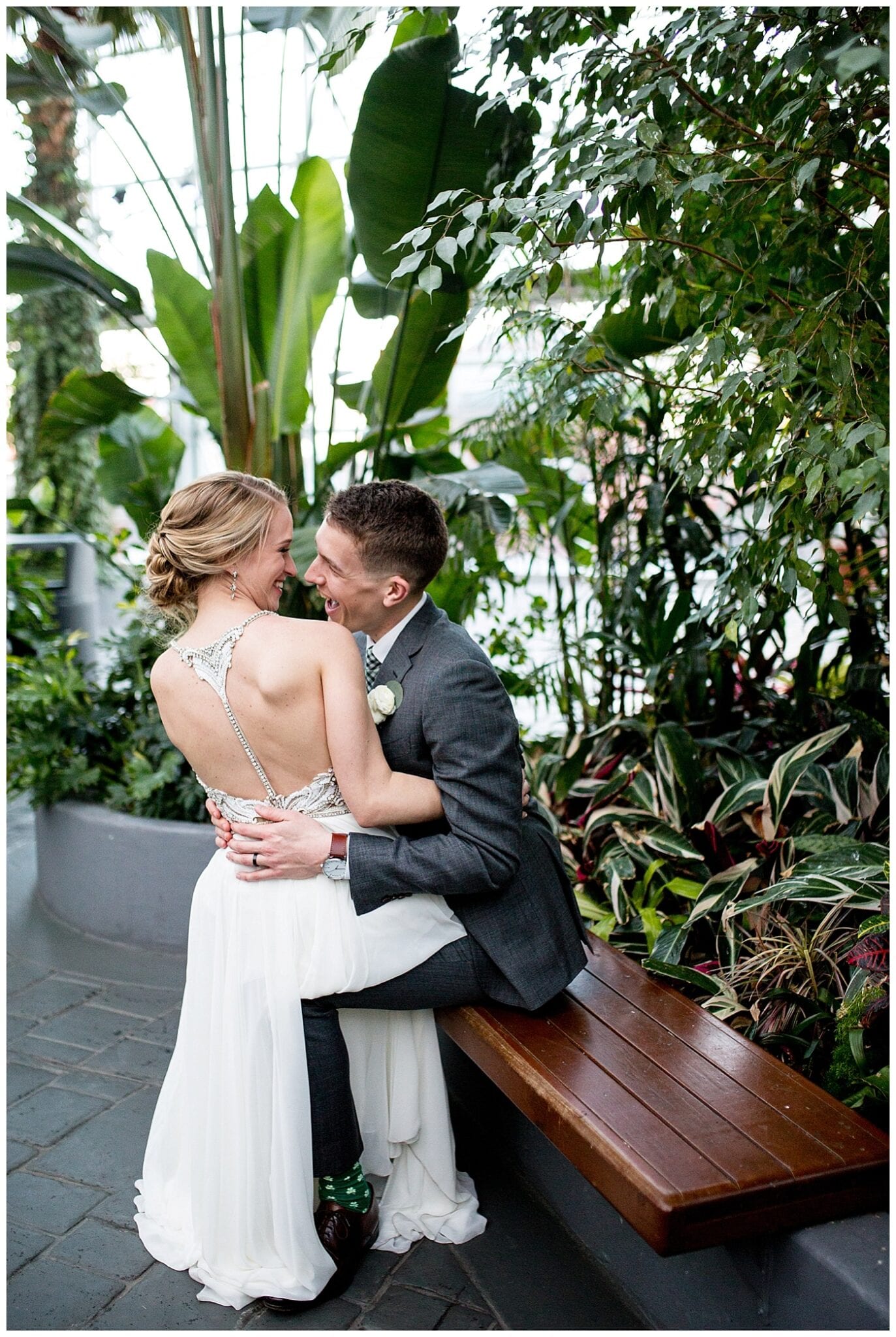 St. Patrick's Day Wedding at Crystal Gardens Ebby L Photography Photos