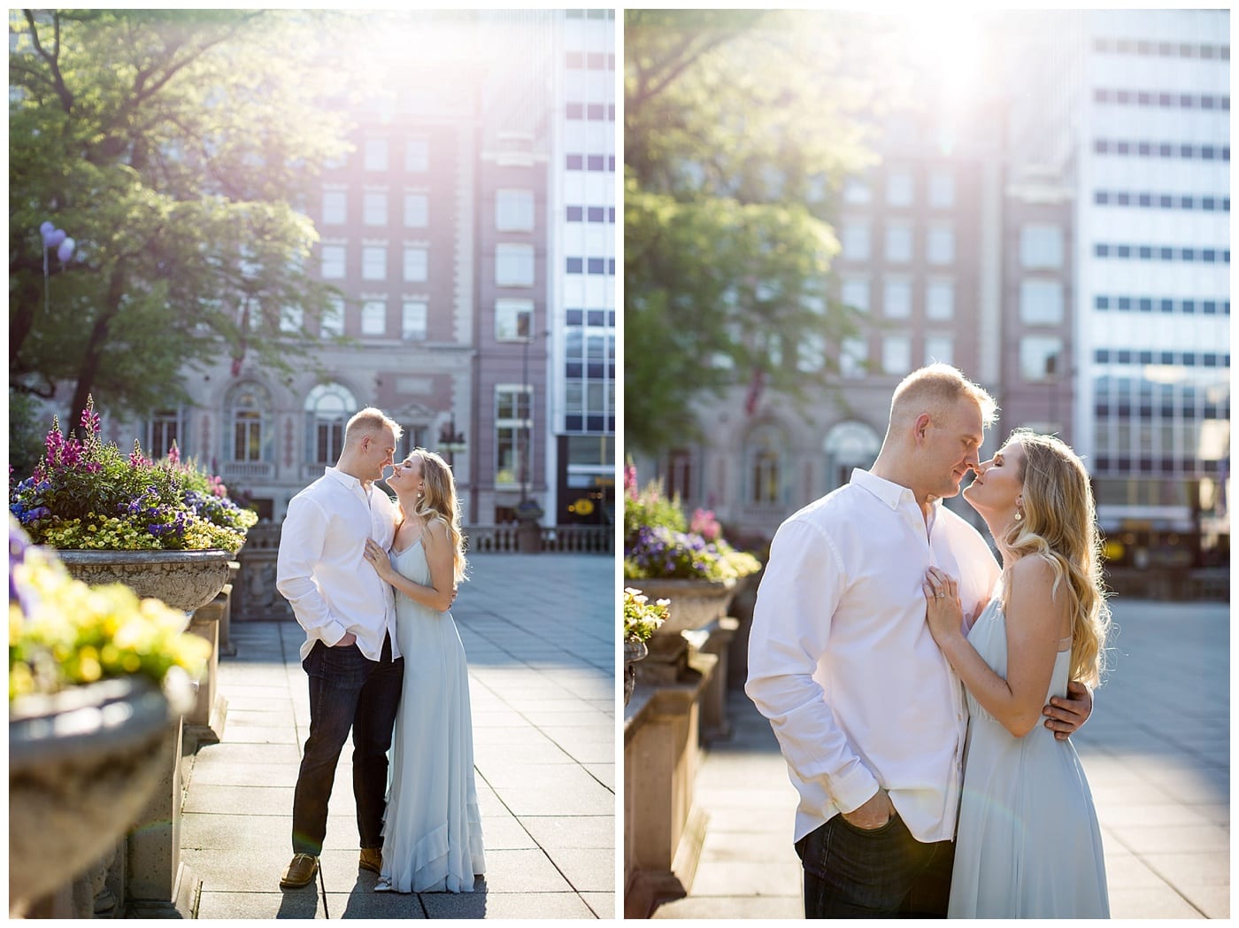 Chicago Art Institute Engagement Ebby L Photography Photos