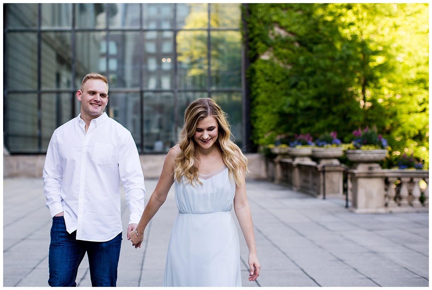 Chicago Art Institute Engagement Ebby L Photography Photos