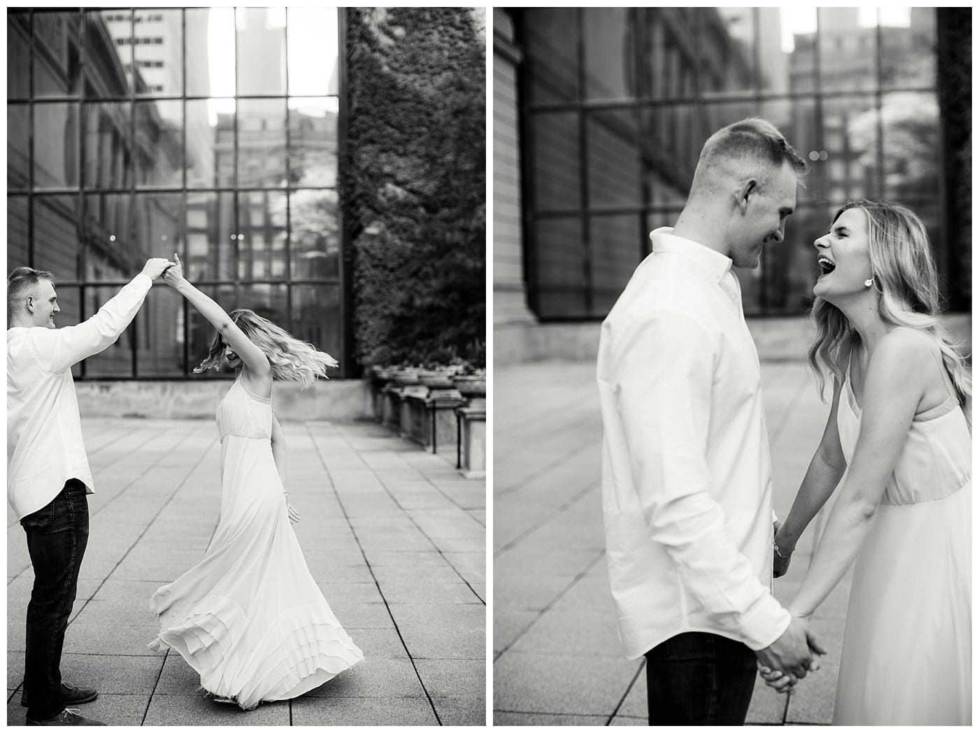 Chicago Art Institute Engagement Ebby L Photography Photos