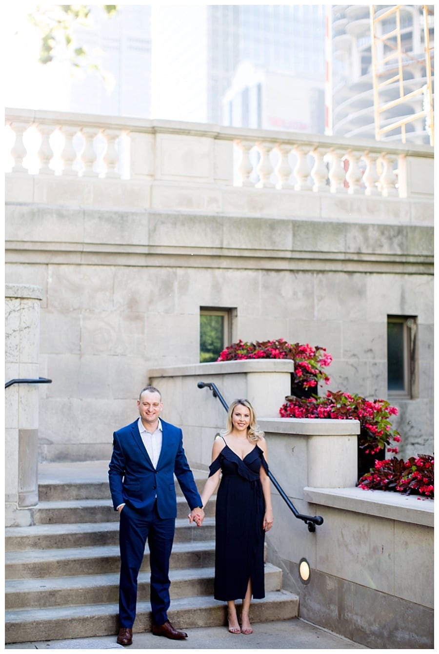 Downtown Chicago Engagement Session Ebby L Photography Photos