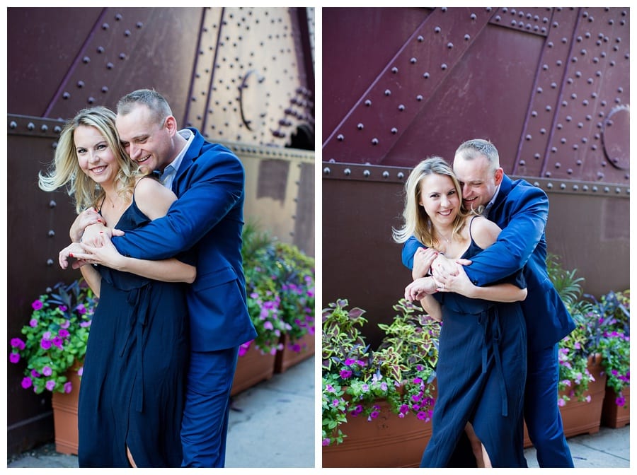 Downtown Chicago Engagement Session Ebby L Photography Photos