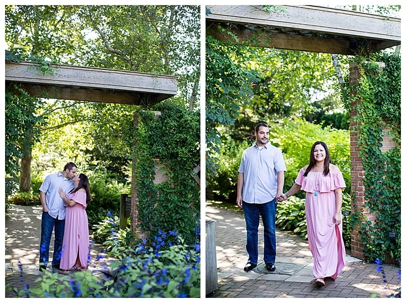 Chicago Botanic Garden Engagement Ebby L Photography Photos