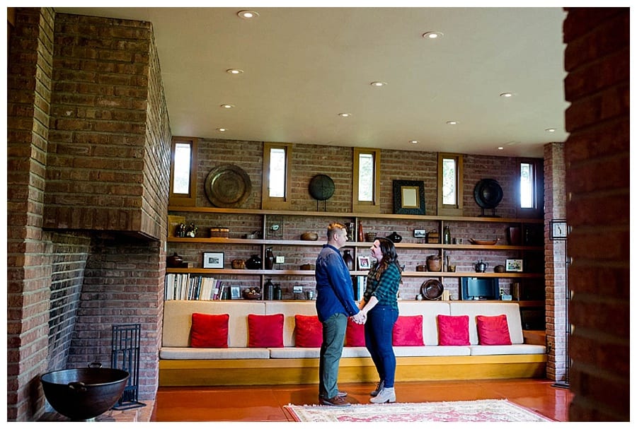 Frank Lloyd Wright Muirhead Farmhouse Engagement
