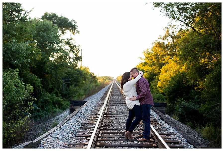 Frank Lloyd Wright Muirhead Farmhouse Engagement, John & Liz, Harrison IL