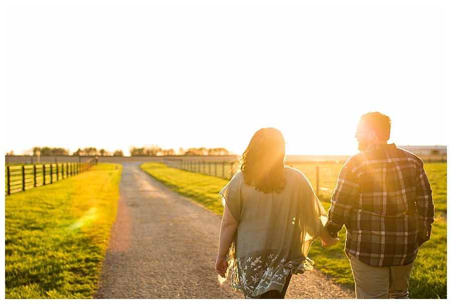 Country Home Engagement Champaign IL Ebby L Photography Photos