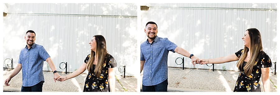 Downtown Champaign Engagement Ebby L Photography Photos
