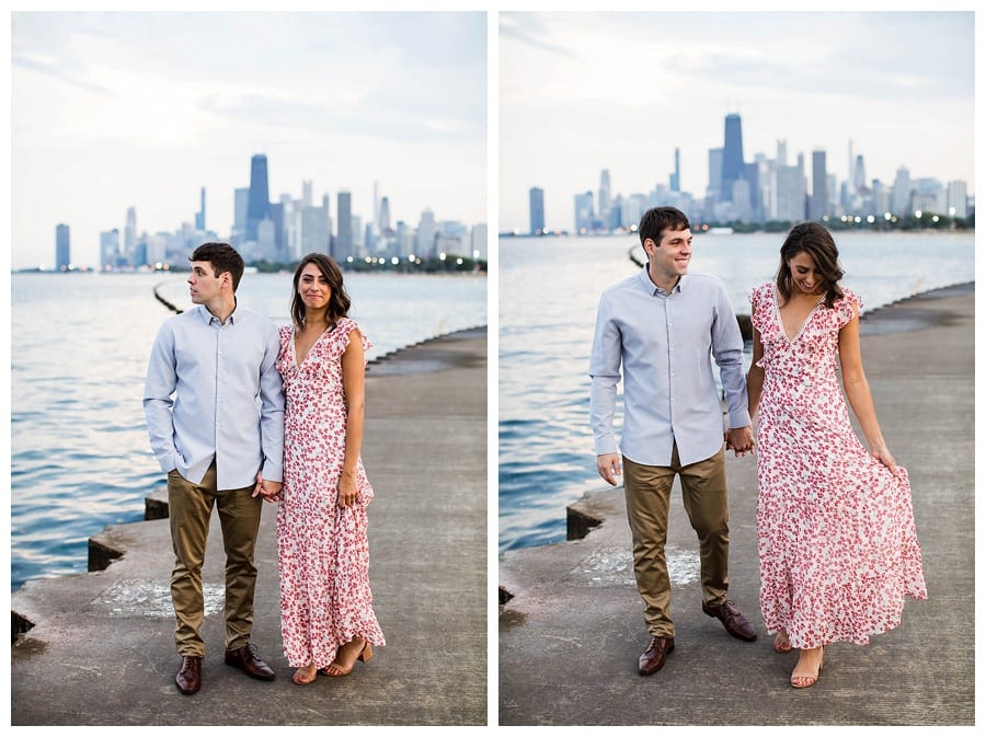 Chicago Summer Engagement Session Ebby L Photography Photos