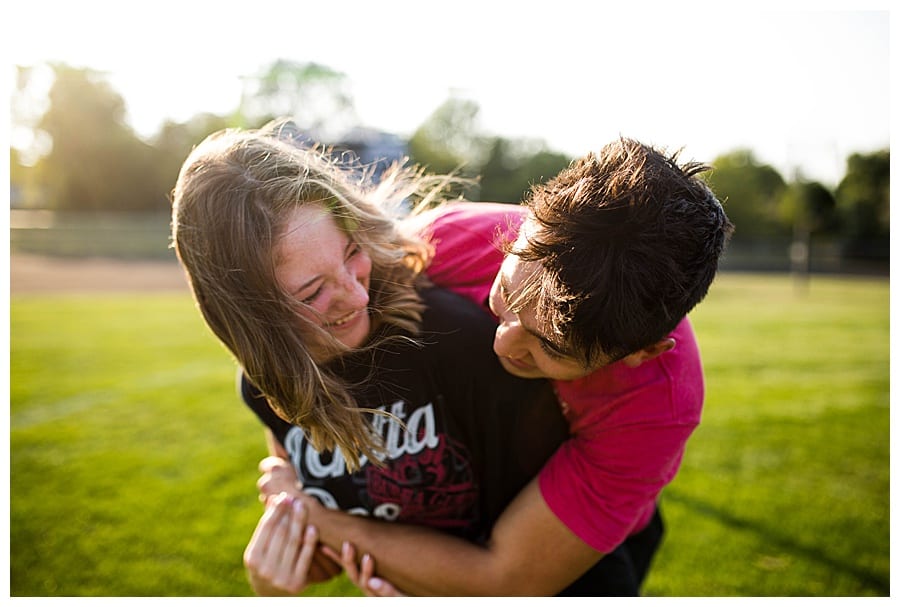 High School Sweethearts Engagement Mahomet IL Ebby L Photography Photos