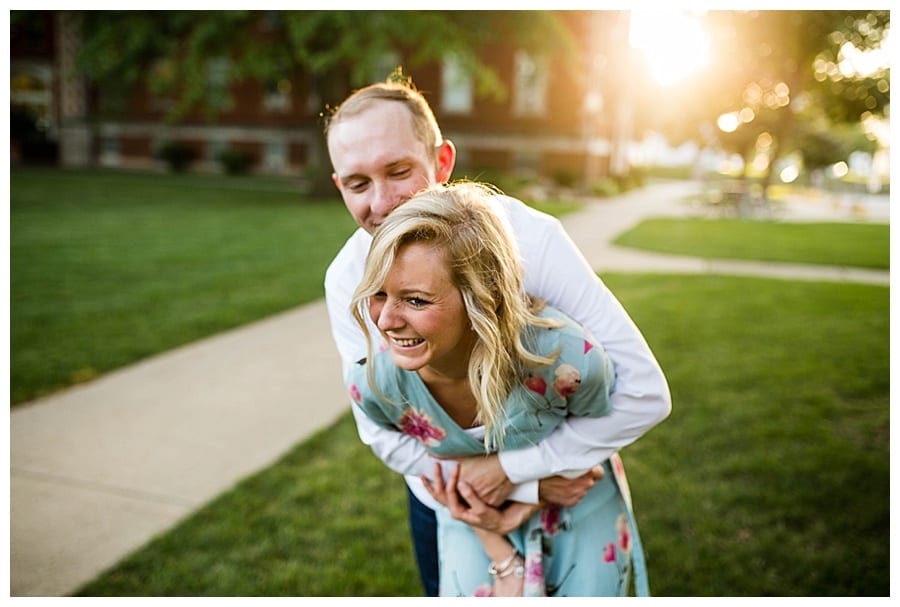 Saint Ambrose University Engagement Ebby L Photography Photos