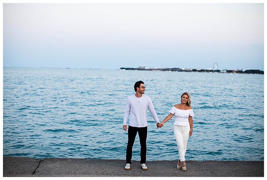 Summer Downtown Chicago Engagement Session Ebby L Photography Photos