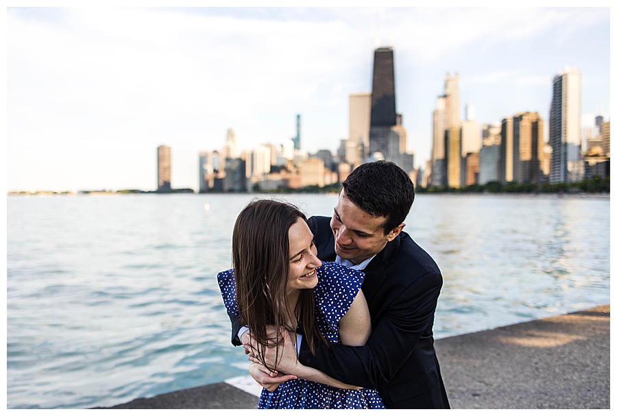 Chicago Lakefront Engagement Ebby L Photography Photos