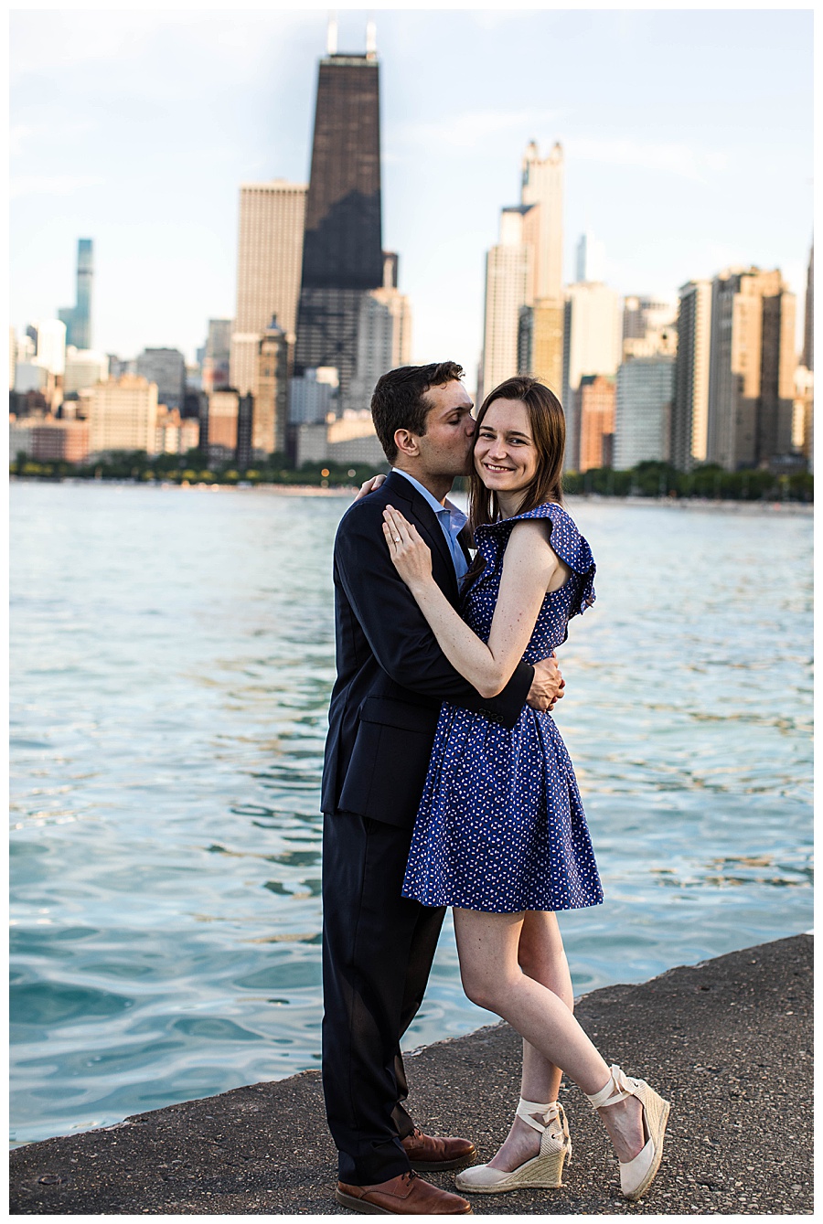 Chicago Lakefront Engagement Ebby L Photography Photos