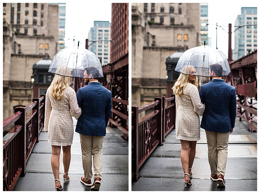 Rainy Day Chicago Engagement Ebby L Photography Photos