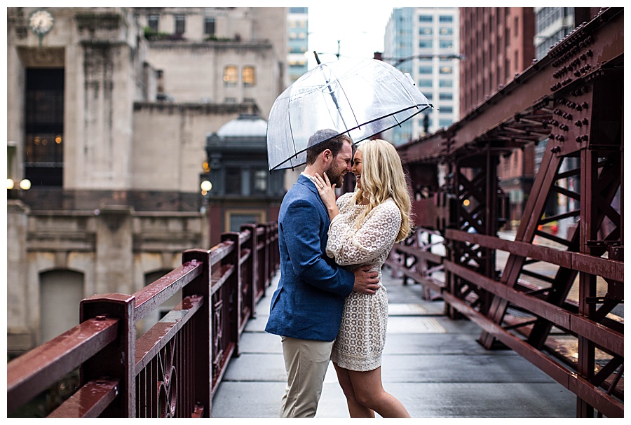 Rainy Day Chicago Engagement Ebby L Photography Photos