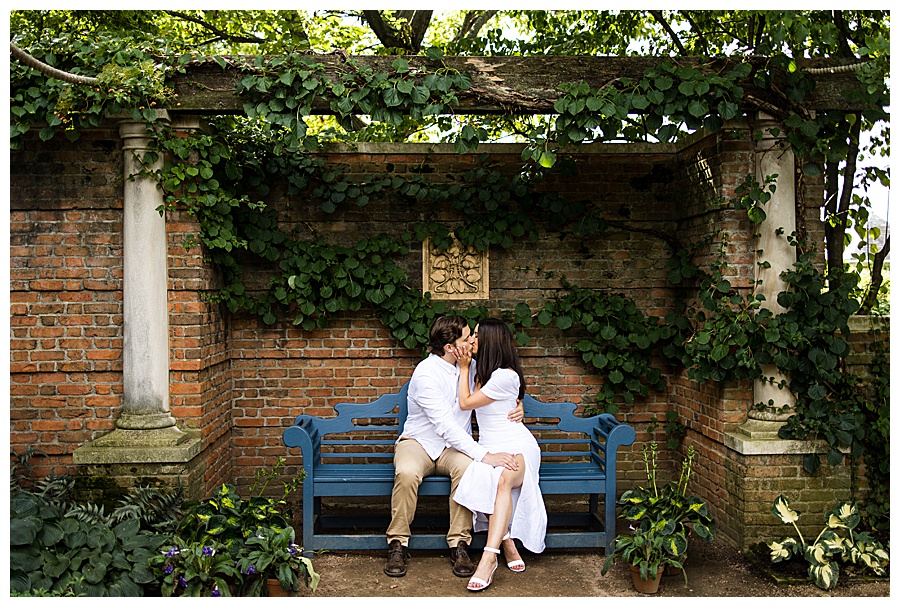 Chicago Botanic Garden Engagement Ebby L Photography Photos