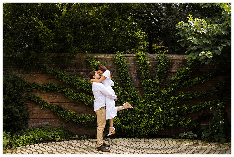 Chicago Botanic Garden Engagement Ebby L Photography Photos