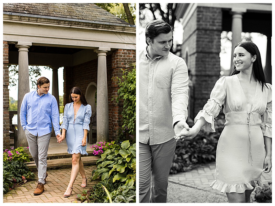 Chicago Botanic Garden Engagement Ebby L Photography Photos