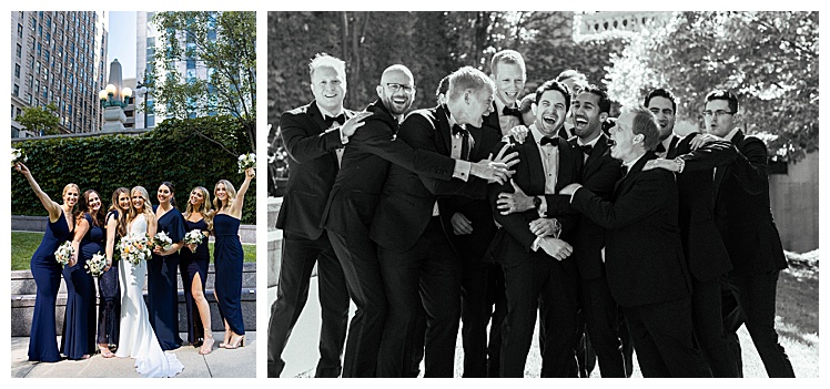 Wedding at Renaissance Chicago Downtown Hotel Ebby L Photography Photos